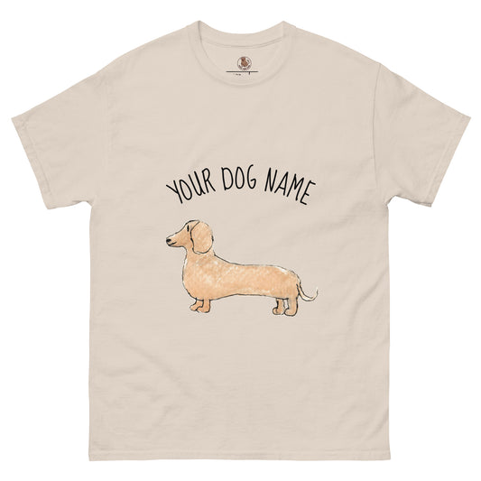 Personalized T-Shirt Unisex - Dog: Dachshund