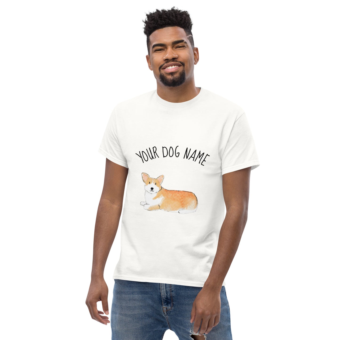 Personalized T-shirt Unisex - Dog: Corgi